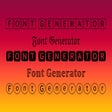 Programın simgesi: Font Generator