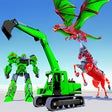 Ikona programu: Dragon Robot Horse Game