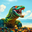 Icono de programa: Furious Komodo Dragon Sim…