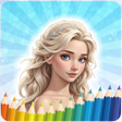 Princess Coloring Pages.