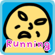 程序图标：Moyai Running Man