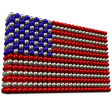 Flags Magnetic Balls Coloring