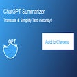 Symbol des Programms: ChatGPT Summarizer