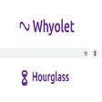 Programikonen: Whyolet Hourglass
