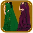 Women Fashion Ruffle Saree App