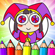 Иконка программы: Digital Circus Coloring B…