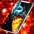 Ícone do programa: Fire & Ice Live Wallpaper