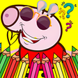 Programikonen: pepp piglet coloring book…