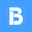 Programikonen: Blue Text - Fancy Text