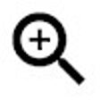 Zoom with manual input icon