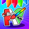 Icon of program: Alphabet Coloring - Draw …