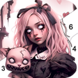 Иконка программы: Dark Horror Color by Numb…