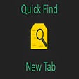 Icon of program: Quick Find New Tab