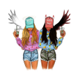 Icoon van programma: Girl BFF Wallpaper HD