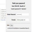 ไอคอนของโปรแกรม: Hash your password