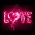 Icon of program: I Love You Live Wallpaper