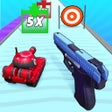 Ikon program: Gun Battle Path Dash Bull…