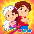프로그램 아이콘: Jogo pintar Maria Clara e…