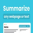 Programın simgesi: Text Summarizer