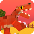 Ícone do programa: Blocky Titan Raptor Assau…