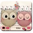 Valentine Owls Keyboard Theme