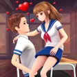 Biểu tượng của chương trình: School Love Life: Anime G…