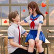 Иконка программы: School Love Life: Anime G…