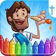ไอคอนของโปรแกรม: Bible Coloring for Kids