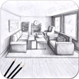 Иконка программы: Pencil Drawing Perspectiv…