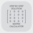 プログラムのアイコン：Matrix Calculator  Step b…