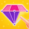 Programın simgesi: Cozy Knots: Connect Puzzl…