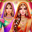 Programın simgesi: Indian Wedding DressUp Ma…