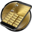 Иконка программы: Dialer Theme Solid Gold d…