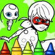 Icon of program: Glitter Ladybug Coloring …