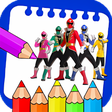 Icon of program: Rangers Coloring Book 202…