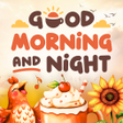 ไอคอนของโปรแกรม: Good Morning Night Quotes…
