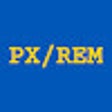 Icono de programa: PX => REM; REM => PX