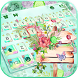 プログラムのアイコン：Green Floral Garden Keybo…