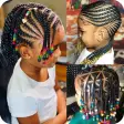 African Kids Braid Hairstyle