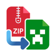 ไอคอนของโปรแกรม: Zip To MCPack Converter