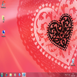 Ikona programu: Walentynki Windows 7
