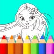Icoon van programma: Coloring Mermaid and Prin…