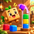 프로그램 아이콘: Timber Stack: Color Sort
