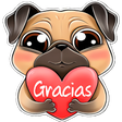 Sticker de Gracias para Wastic icon