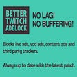 Better Twitch Adblock