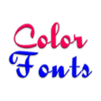 أيقونة البرنامج: Color Fonts for FlipFont