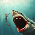 Icon of program: Angry White Shark Hunting…