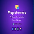Icoon van programma: MagicFormula