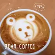 Cute Wallpaper Bear Coffee
