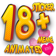 Иконка программы: 18 Animated Stickers WA